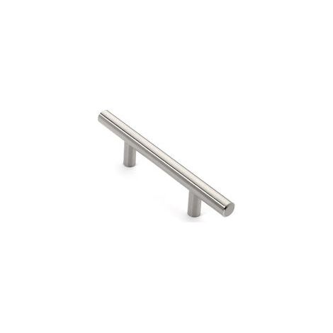 Poignées de porte de cuisine promotionnelles auto-adhésives en forme de T, lot de 10, poignées de meubles en acier inoxydable (12 mm x 64 mm x 100 mm) (1/5)
