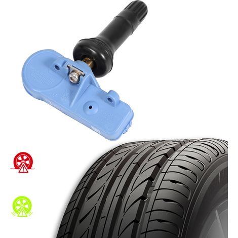 Capteur de pression des pneus 22853740 13581561 Compatible Buick Enclave, TPMS Valve, Kit de remplacement, Pièce auto (1/5)