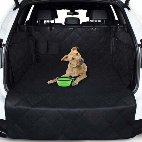 Housse de Coffre pour Chien - Protection de Coffre et Pare-Chocs - Housse de Voiture Solide pour Chiens avec Rabat de Pare-Chocs - imperméable et antidérapante - Universel 4x4 Break SUV (1/3)