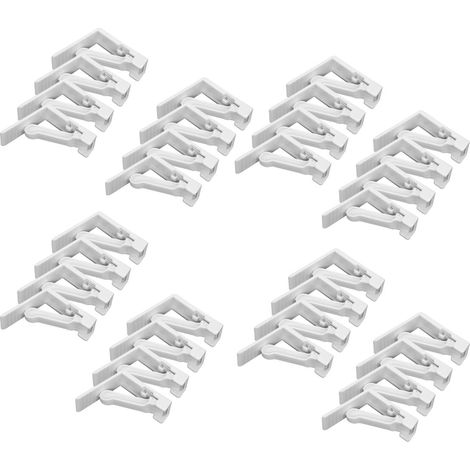 Lot de 32 pinces à nappe avec ressort Fackelmann Tecno (1/4)