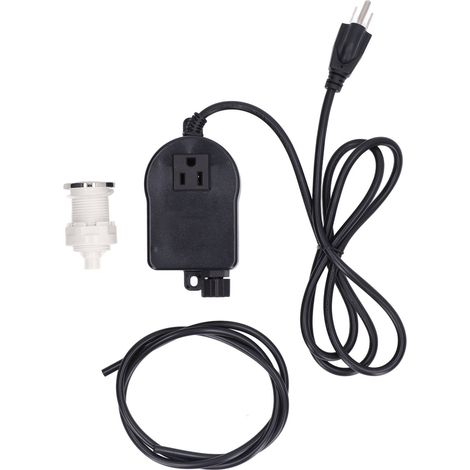 [Conjunto de pulsador de presión de aire] para lavabo y bañera con tubo y enchufe de 1 m (1/4)