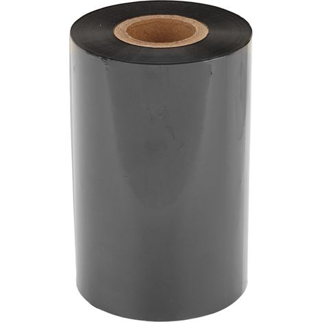 Thermotransfer-Wachsband 100 mm x 300 m, 3-lagig, antistatisch, verschleißarm verstärkt, für Barcode-Etikettendrucker (1/5)