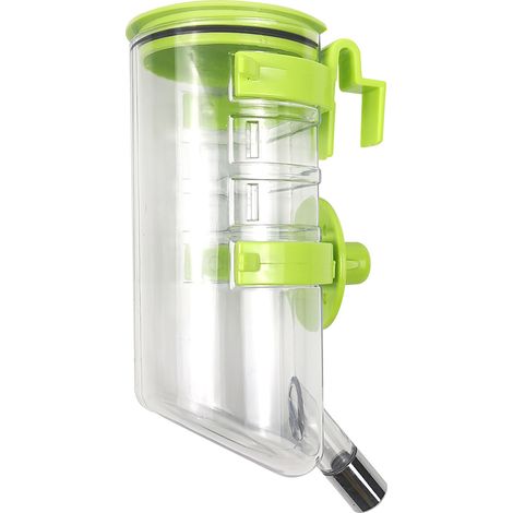 Abreuvoir automatique pour animaux chat et chien avec bille anti-mouillage, distributeur d’eau vert