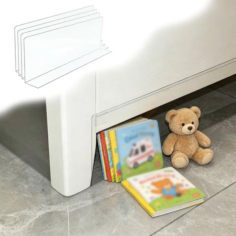 Lot de 4 protections transparentes pour jouets à glisser sous le lit (1/5)