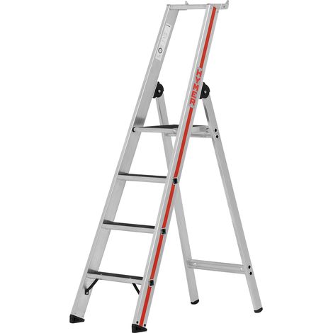 Stehleiter 4 Stufen - Maximale Arbeitshöhe 2.93m - 862604 (1/5)