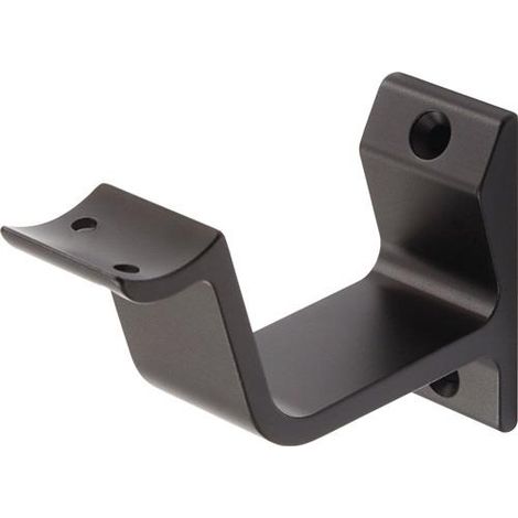 hermeta Handlaufträger 3552 Alu.schwarz elox.gewölbte Auflage - 3552-18E (1/4)