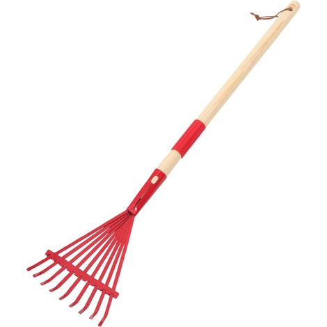 Ancinho Para Nivelar Gramados, Ancinho Para Espalhar Terra, Ferramenta De Jardinagem Para Folhas. (1/5)