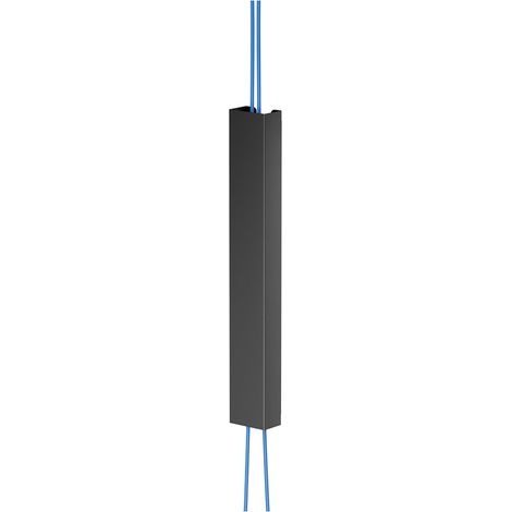 Neomounts ADS06-123BL Organizzatore di cavi da scrivania, canale nero, 1 pz. (1/5)