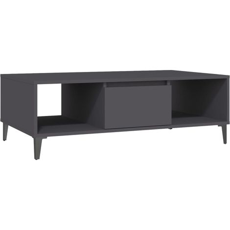 Couchtisch Grau 103,5x60x35 cm Holzwerkstoff vidaXL