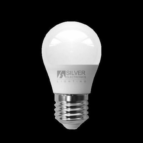 Bombilla LED Silver Electronics 1967627 E27 6000K 600LM A60 (1/2)