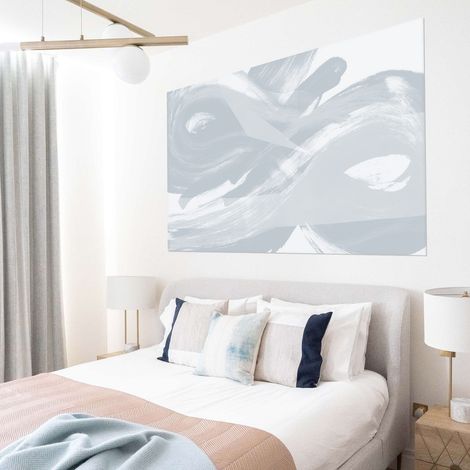 Tableau infini bleu ciel en toile imprimée, 90x60 cm (1/5)