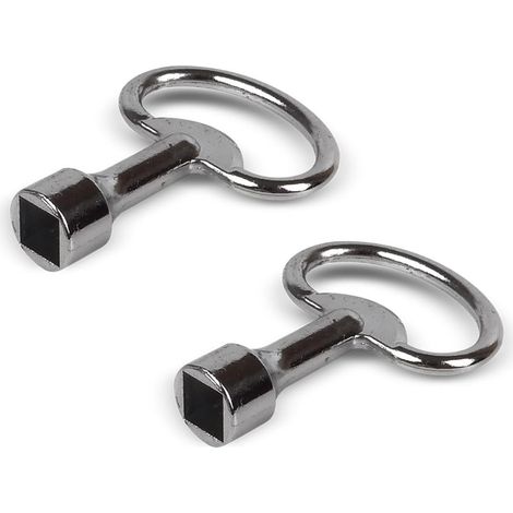 Clé Purge Radiateur,2 Pièces Clés de Purge pour Radiateur,Clé de Purge Universelle,Chauffage Central et Accessoires (1/5)