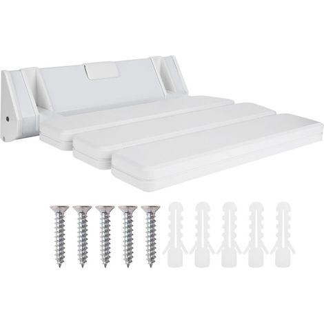 Siège de Douche de Sécurité Rabattable pour Douche Siège de Douche Repliable Charge maximale 100 kg (1/5)