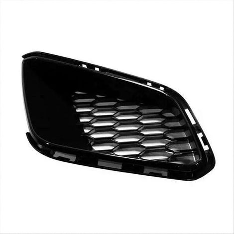 Calandre d'entrée d'air avant droite pour BMW 51748075624, grille de bouclier auto, pièce de rechange compatible, finition noire, protection radiateur, accessoire extérieur robuste. (1/5)