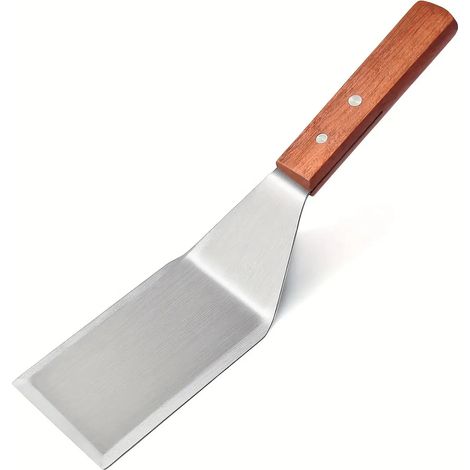 Spatule en acier inoxydable — Spatule pour gâteaux, tiramisus et steaks  pelle de service pour pizzas et yaourts à bord biseauté