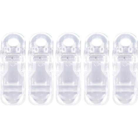 Lot de 5 pinces de serrage pour rideaux coupe-vent en forme d'alligator, idéales pour le camping et la survie. Accessoires de serrage pour rideaux, tentes et autres activités de plein air.