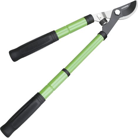 Coupe-branches extensible avec action composée, 43,2 à 58,4 cm, lame tranchante SK5 pour couper des arbustes et des branches de 5,1 cm (1/5)