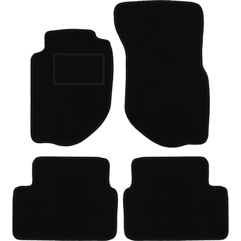 Tapis en velours noir pour : Volvo 940 / 960 berline, break (1991-1998) (1/5)
