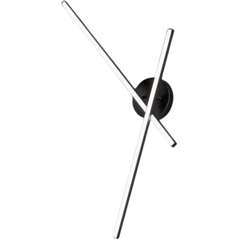 Plafoniera Moderna Syncro Alluminio Nero Led 29W Dimmerabile Ip20 (1/2)