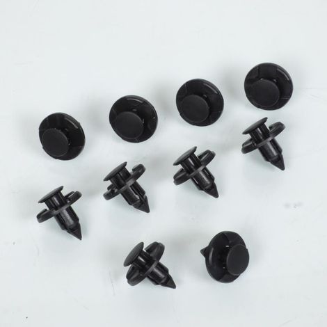 Lot 10 rivet clip plastique de carrosserie carénage pour moto (1/3)