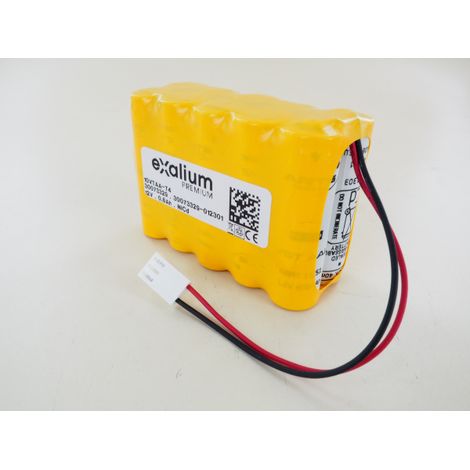 Batterie 12V 800mAh NiCd pour Alarme sonore ESSER type 4
