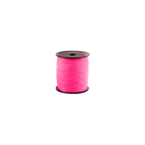 Levac – Cordage polypropylène tréssé fluo rose 1000m – Résistant aux UV – Pour chantiers humides – Charge maximale 150kg (1/2)