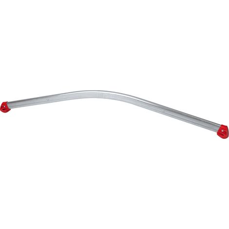 Hailo 1834849 - 122 cm gebogener Stabilisator für Profilottreppen