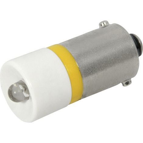 CML 18602352 LED-Signalleuchte Gelb   BA9s 24 V/DC, 24 V/AC    300 mcd