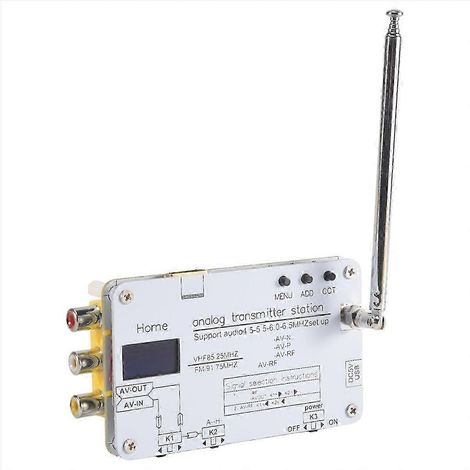 Émetteur de signal TV analogique domestique (1/5)