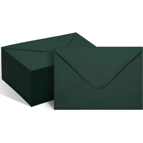 Sobres - Paquete de 50 - 158 x 108 mm - Sobres sin ventana con reverso autoadhesivo - Ideales para tarjetas de felicitación e invitaciones (1/5)