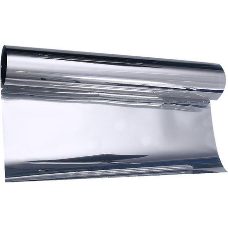 1 rouleau de film teinté anti-UV pour vitres, film de confidentialité unidirectionnel bloquant la chaleur (1/5)