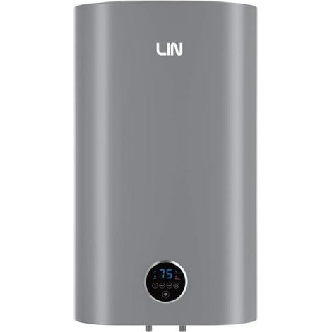 Calentador de agua eléctrico inteligente LIN LIFVD1SMGY de 80 litros, gris, con WiFi (1/5)