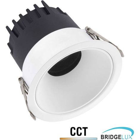 Downlight Led FRESER BRIDGELUX Chip, 10W, UGR 19, 36º, 3CCT, blanco, 3000-4000-6000K (1/4)