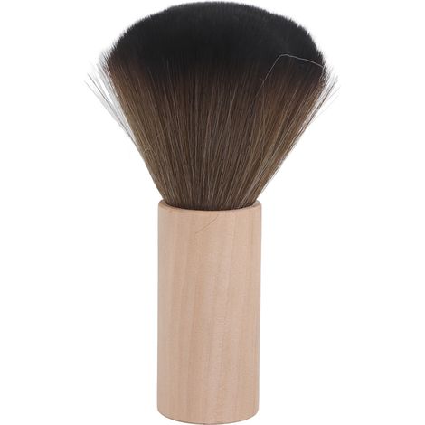 Barbier-Staubpinsel – Holzgriff zur Gesichts- und Halsreinigung (1/5)