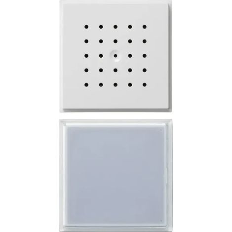 Gira Poste de porte 1f UP Gira TX44 (WG UP) Pur blanc [126066], 1260 66