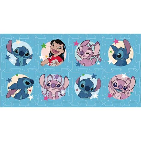 Tapis de Puzzle en Mousse avec sac de rangement - Lilo & Stitch (1/2)