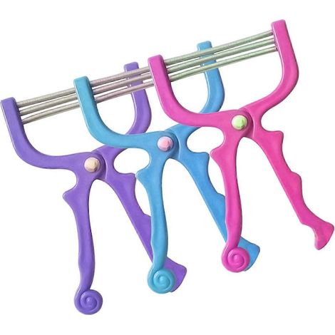 Filiyano – Kit d'épilation du visage en lot x3, épilateur portable et indolore pour une épilation du visage adaptée au front, aux joues, à la lèvre (1/5)