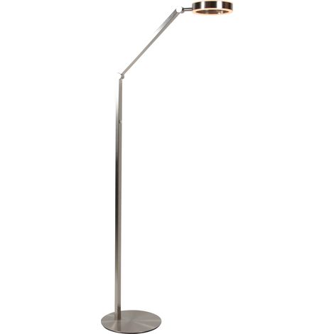 Steinhauer - stehlampe - Ringlux - stahl - metall - designlampe -