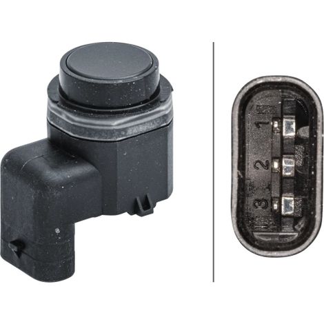 Capteur, aide au stationnement HELLA 6PX 358 141-621 VOLVO 30765700 30786319