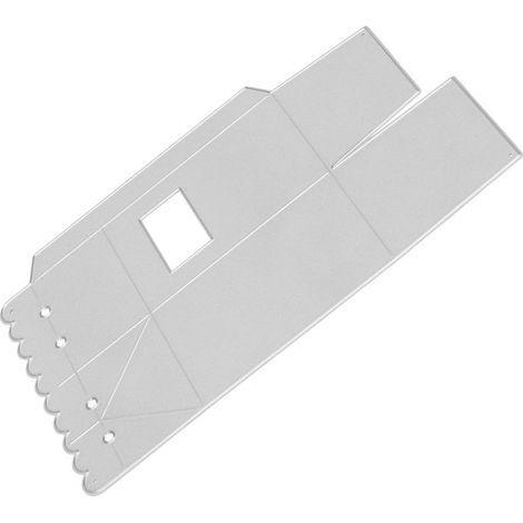 Pochoir de découpe en métal en forme de brique de lait, à gaufrer, pour la création de cartes et loisirs créatifs. (1/5)