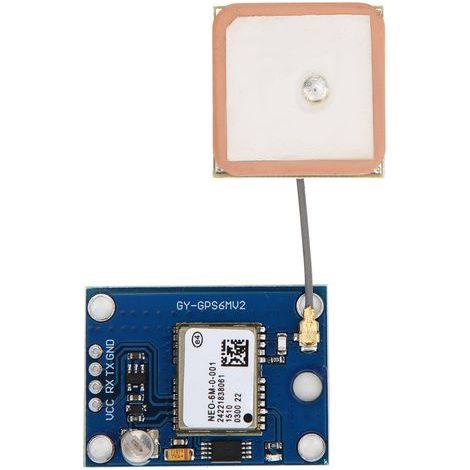 Module de contrôle de vol GPS GY GPS6MV2 avec antenne large pour APM2.5 et MWC, incluant EEPROM (version 2019+) (1/5)
