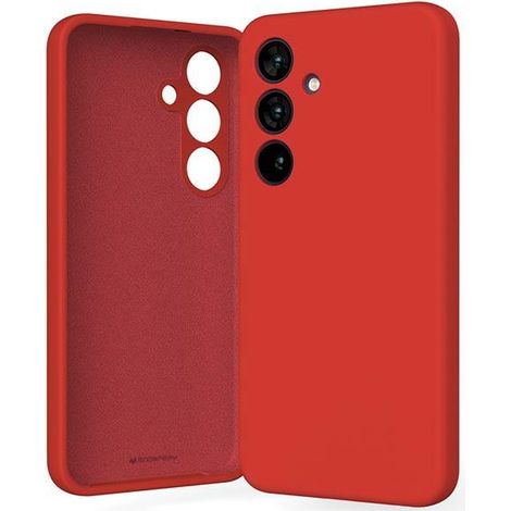 Funda de silicona roja para Samsung Galaxy S24 Mercury