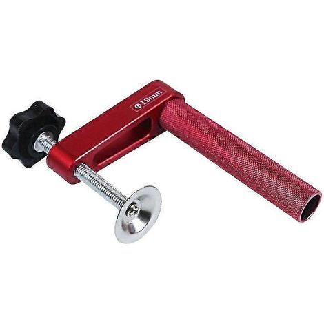 Une pince à trou de chien de 19 mm pour établis de menuiserie, en alliage d'aluminium, avec des clips de retenue de 34 pouces et 0,79 pouce. (1/5)