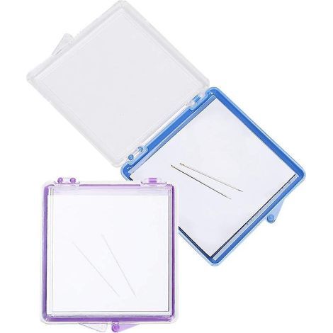 2 Piece Magnetic Needle Magnetic Sewing Protector Plastic Padded Sewing Needle Organizer Diy Aids. (1/5)