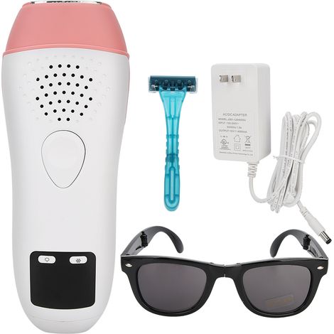 Appareil d'épilation Flash IPL 500 000 impulsions, réglable, homme/femme, outil de retrait de poils corporels, prise US 110240V (1/5)