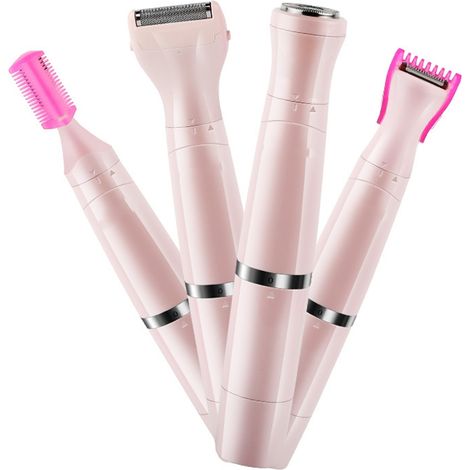 Épilateur électrique 4 en 1 pour femmes, aisselles et zone intime - Perfet pink-max-AquaForge (1/4)