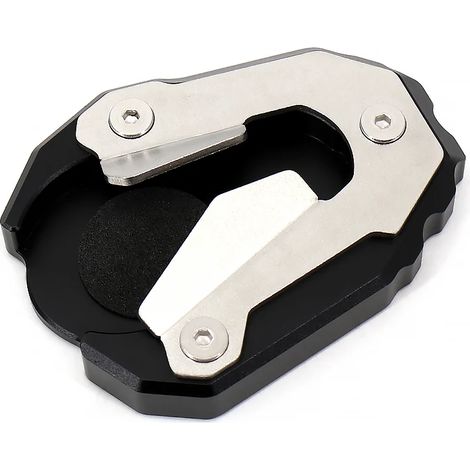 (Noir) Béquille latérale de moto, extension et support compatibles avec TIGER Tiger 900 RALLY PRO / Tiger 900 GT LOW 2021-2022 - maxpower (1/4)
