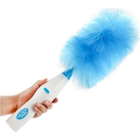 Cble de données USB rechargeable nettoyant ménager, brosse de nettoyage, dépoussiéreur, plumeau, plumeau électrique à grande poignée (1/4)