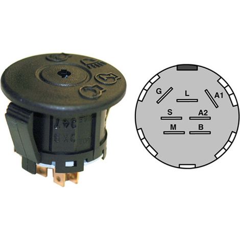 Commutateur dallumage husqvarna murray 532163968 202311448 202311448