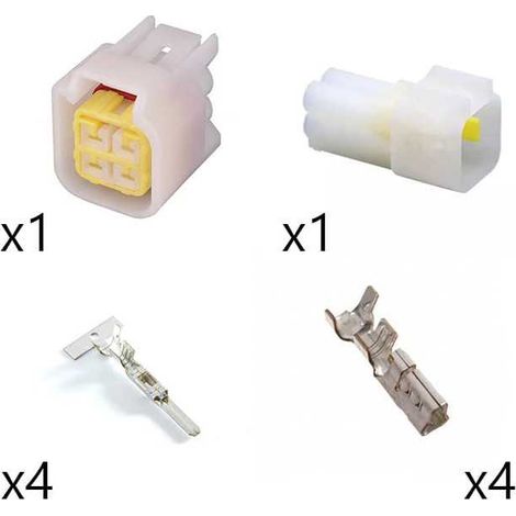 Kit connettore furukawa 090 maschio femmina 4 vie